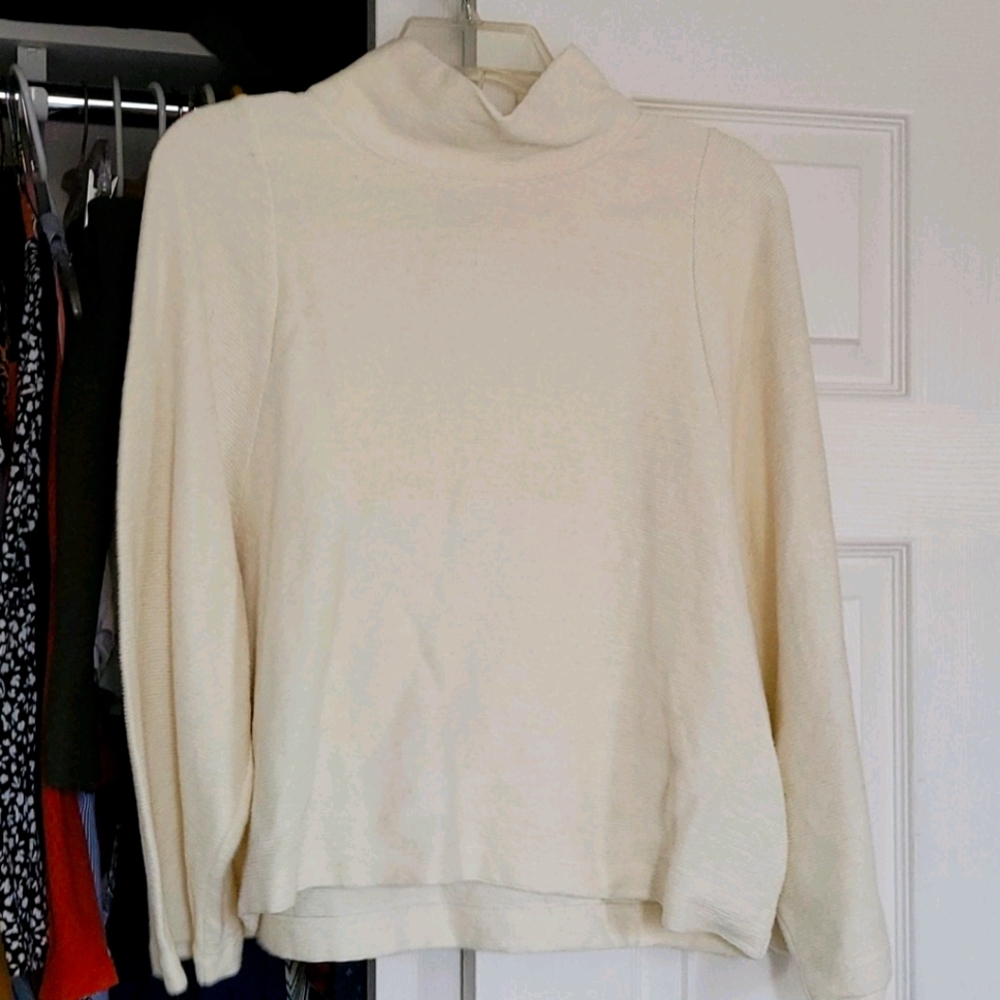 Madewell white sweater